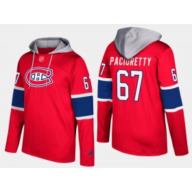 Herren Montreal Canadiens Max Pacioretty 67 N001 Pullover Hooded Sweatshirt